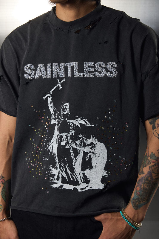 SAINTLESS Pearled Tee